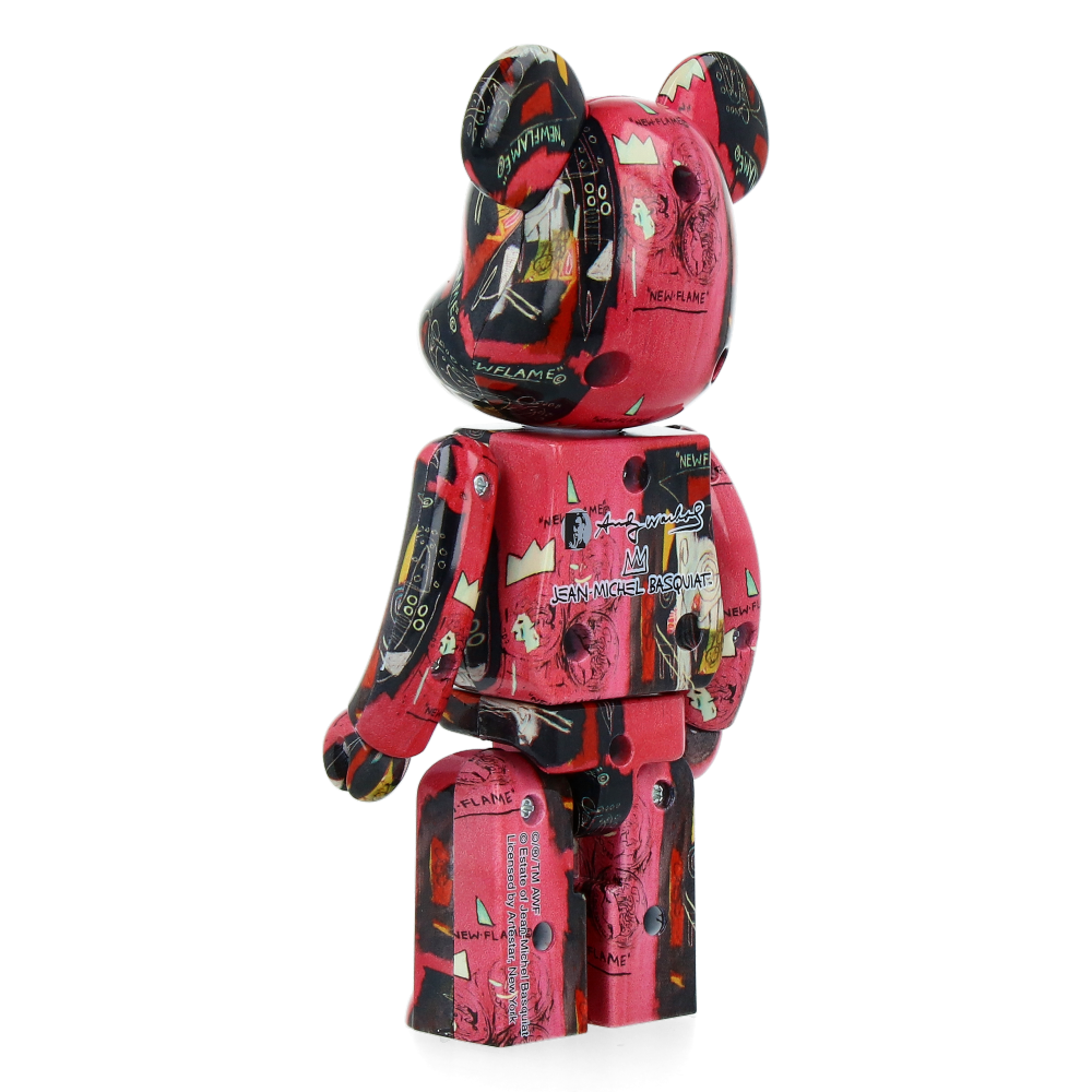200% Bearbrick Andy Warhol x Jean-Michel Basquiat (Chogokin)