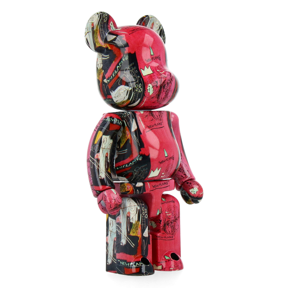 200% Bearbrick Andy Warhol x Jean-Michel Basquiat (Chogokin)