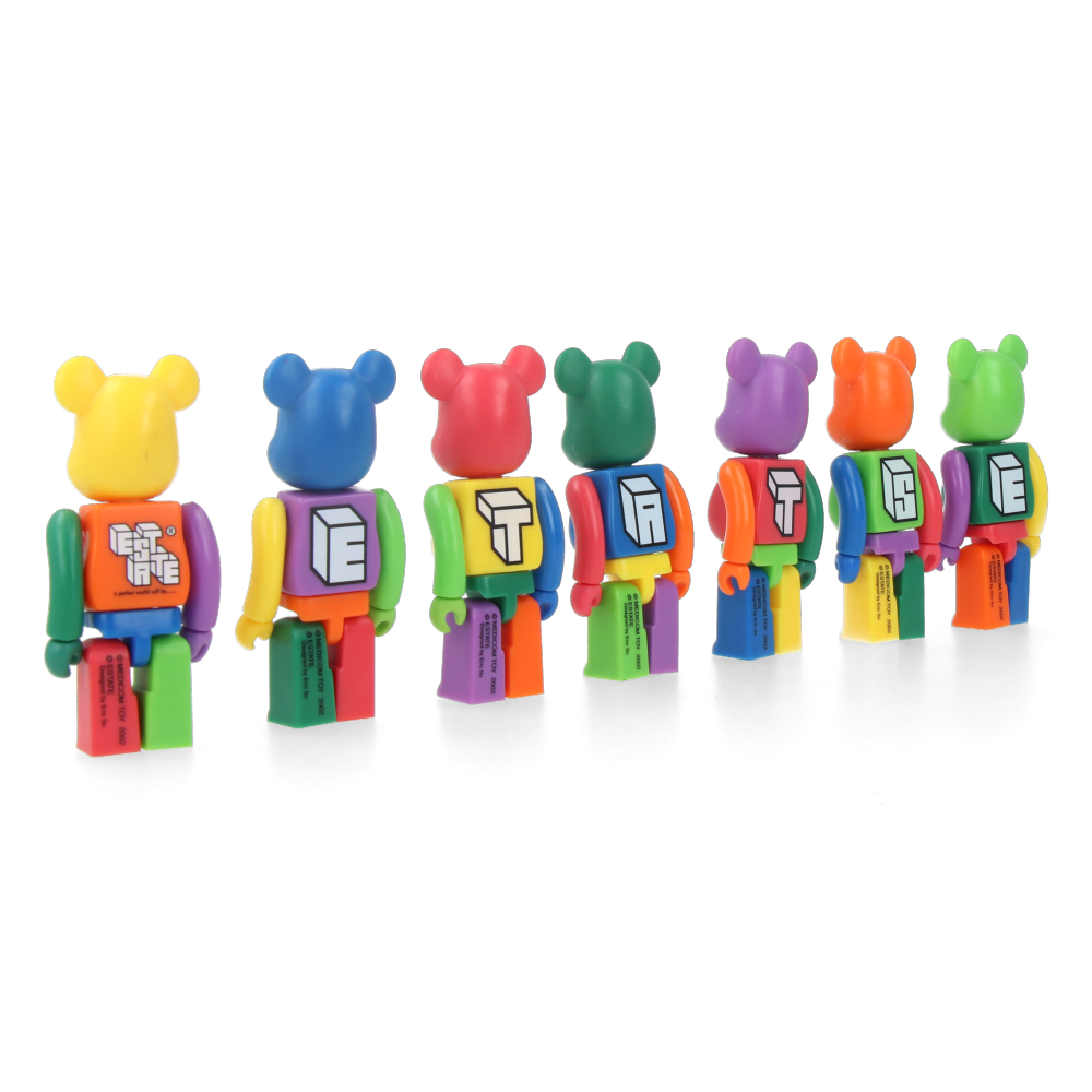 100% Bearbrick Estate - Eric So (Set of 7)