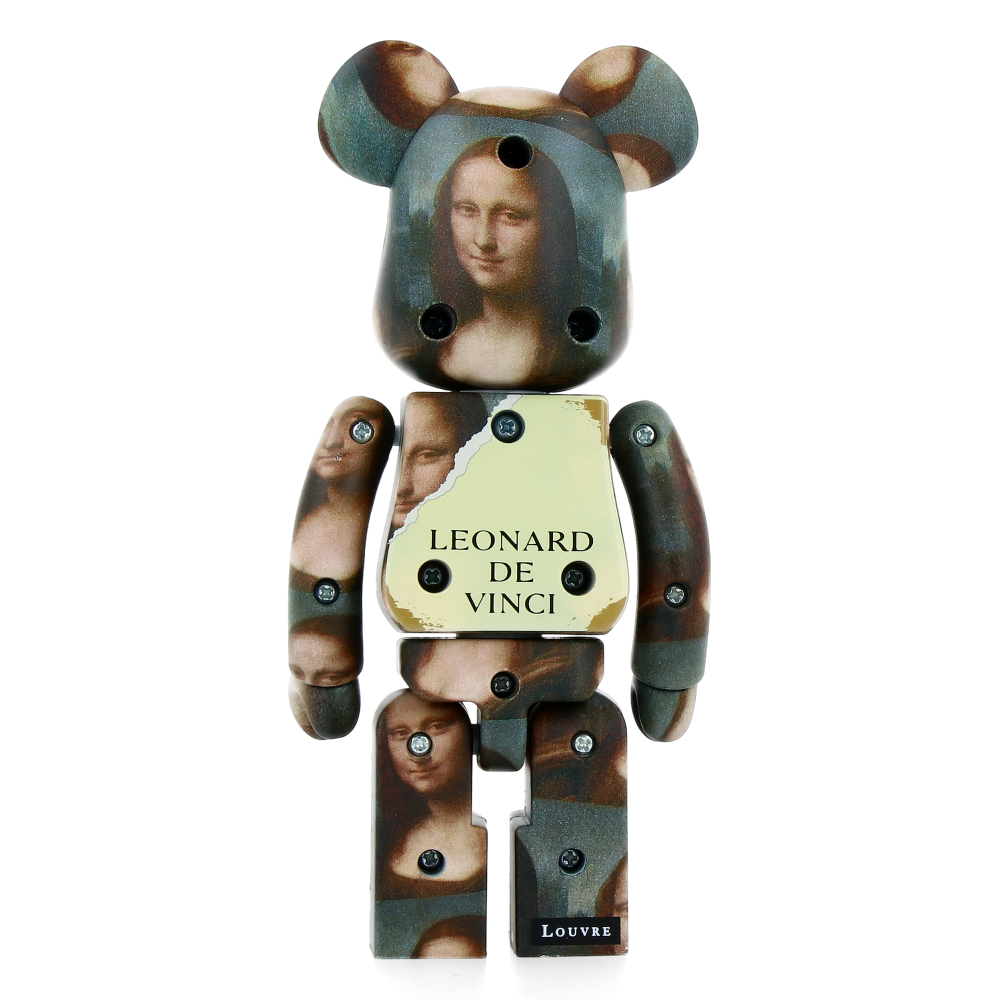 200% Bearbrick Leonardo Da Vinci - Mona Lisa (Chogokin)