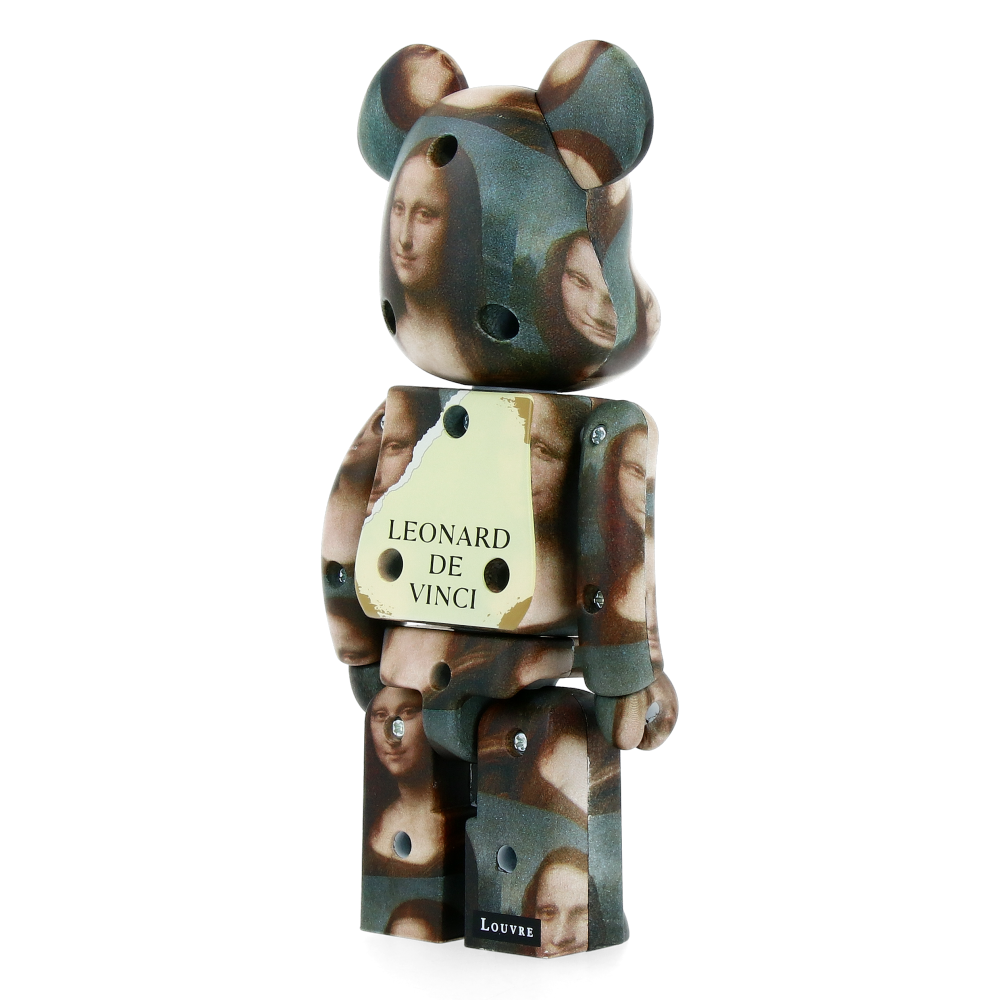 200% Bearbrick Leonardo Da Vinci - Mona Lisa (Chogokin)