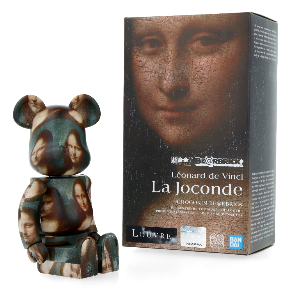 200% Bearbrick Leonardo Da Vinci - Mona Lisa (Chogokin)