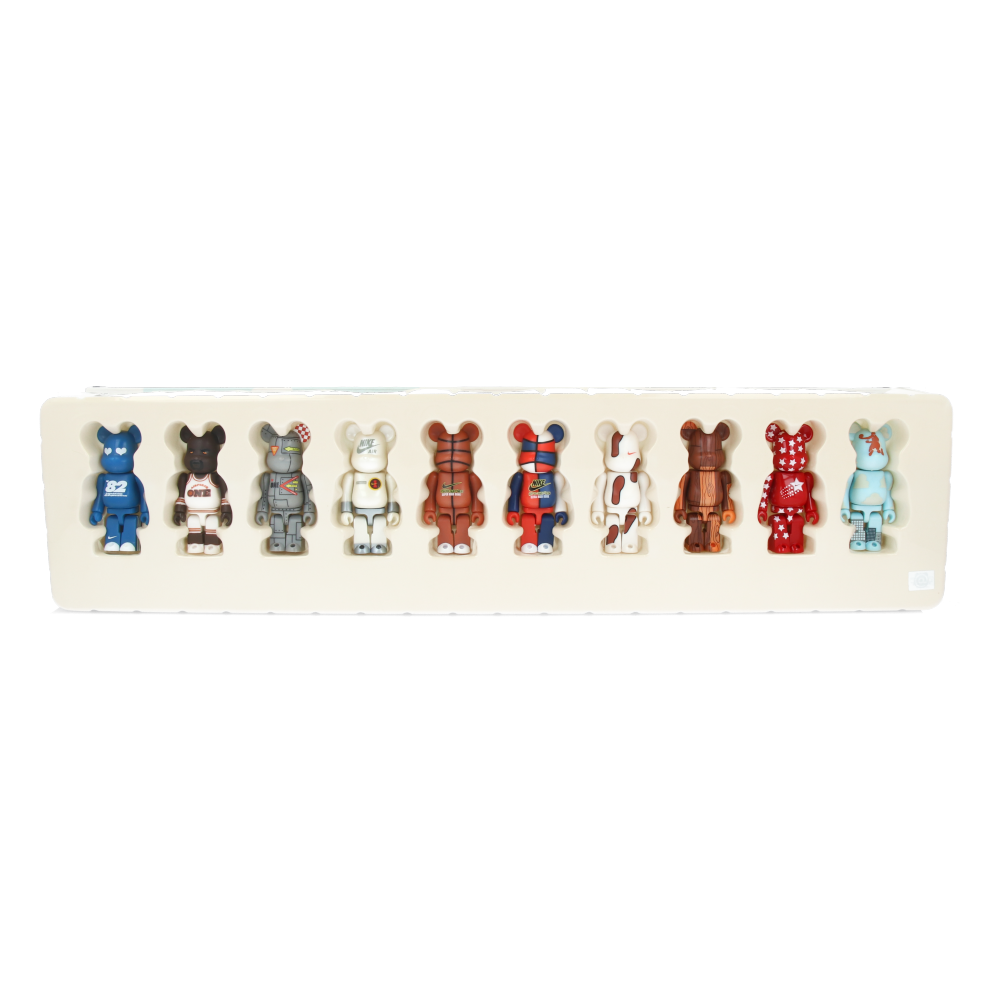 Bearbrick Nike - I love my Air Force 1 - Shoebox (set of 10 pcs)