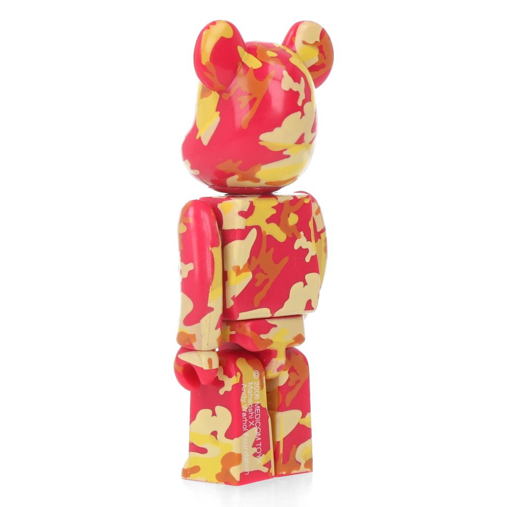 100% Bearbrick Series 12 - Andy Warhol Foundation by Maharishi (Pattern)