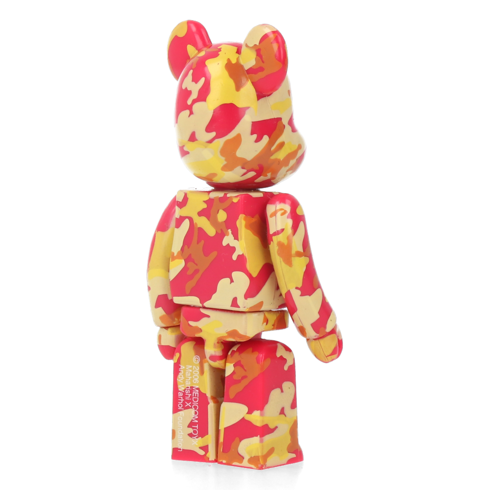 100% Bearbrick Series 12 - Andy Warhol Foundation by Maharishi (Pattern)
