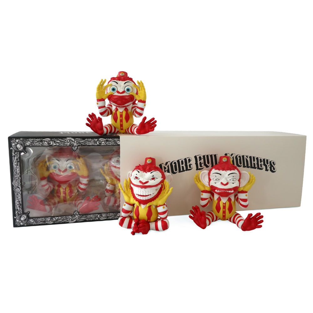 More Evil Monkeys - Ronald - Set de 3 pièces