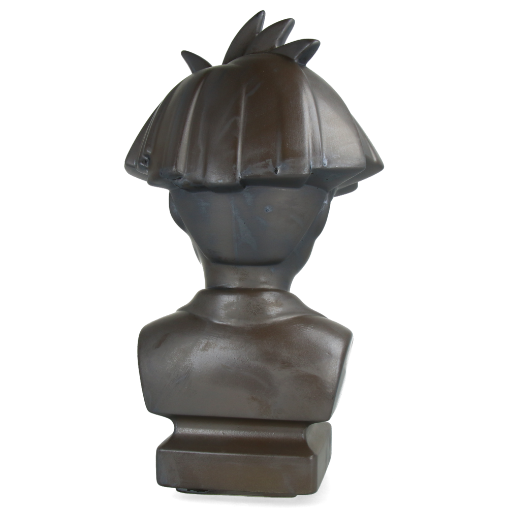 CERAMICK Andy Warhol Bust 80s ASH GOLD