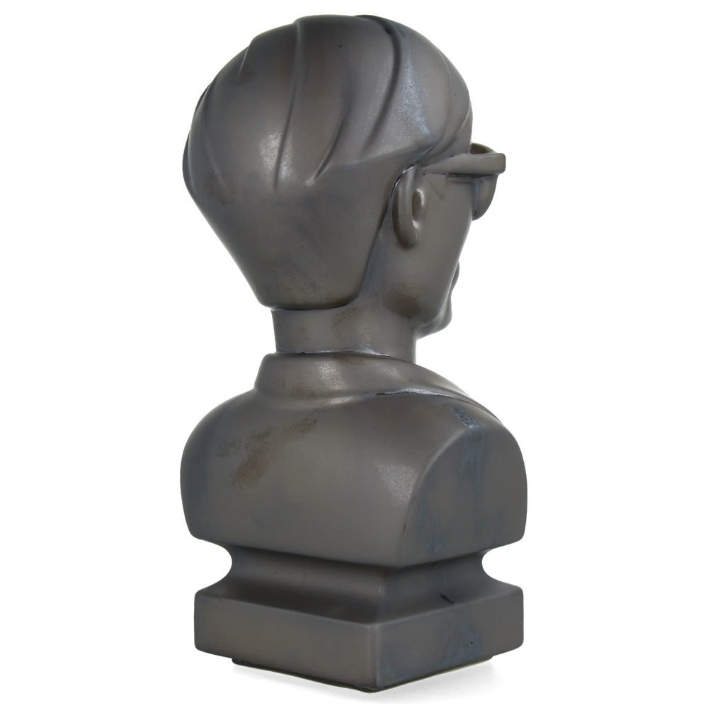 CERAMICK Andy Warhol Bust 60s ASH GOLD