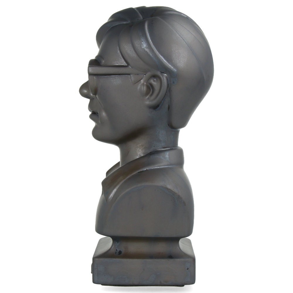 CERAMICK Andy Warhol Bust 60s ASH GOLD