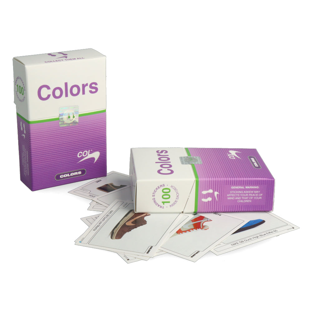 Release 2018 - Album Colors Sneakers