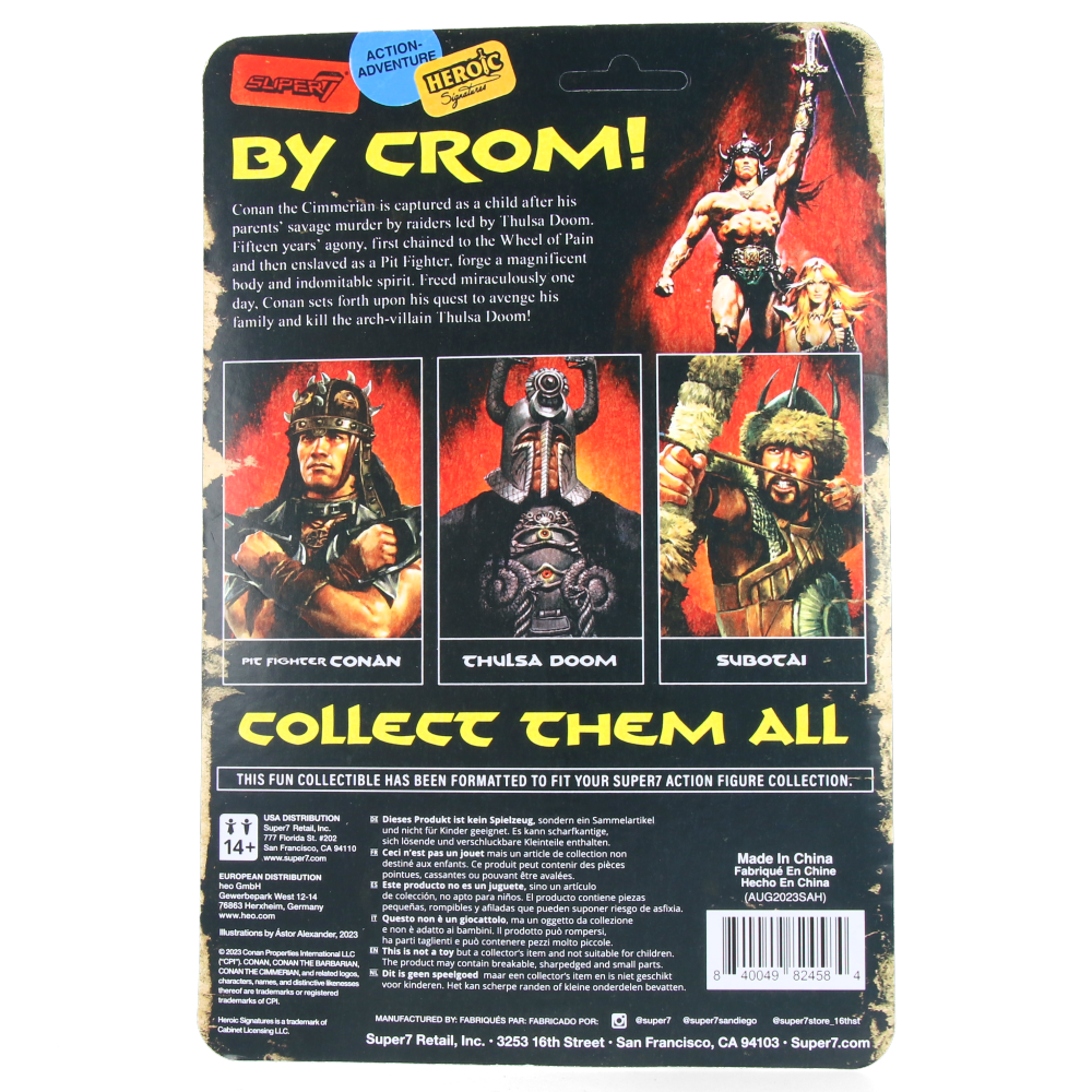 Pit Fighter Conan (Conan the Barbarian) - ReAction Figures Wave 1