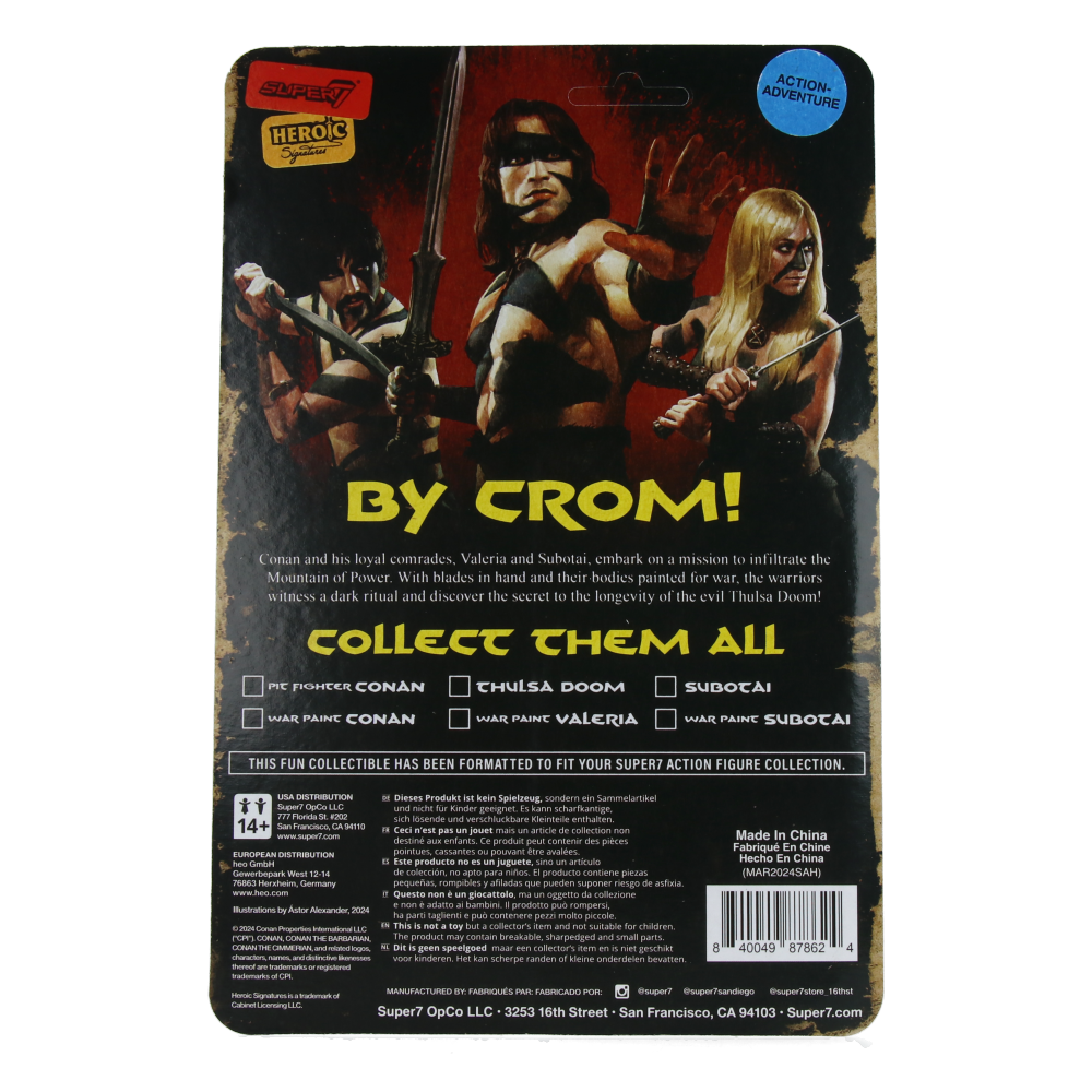 Conan (War Paint) - Conan the Barbarian - ReAction Figures Wave 2