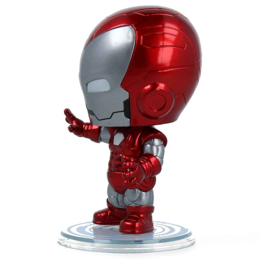 Marvel Comics - Figurine Cosbaby (S) Iron Man (Silver Centurion Armor)