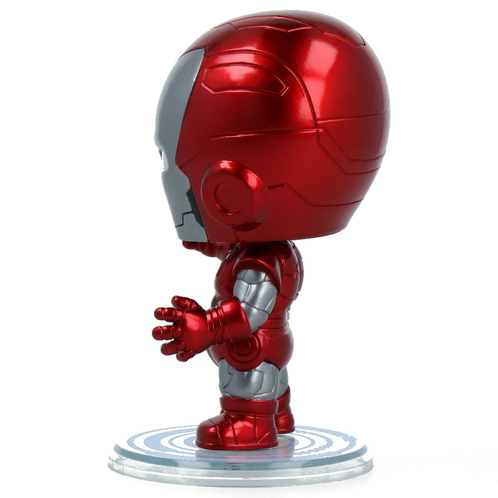 Marvel Comics - Figurine Cosbaby (S) Iron Man (Silver Centurion Armor)