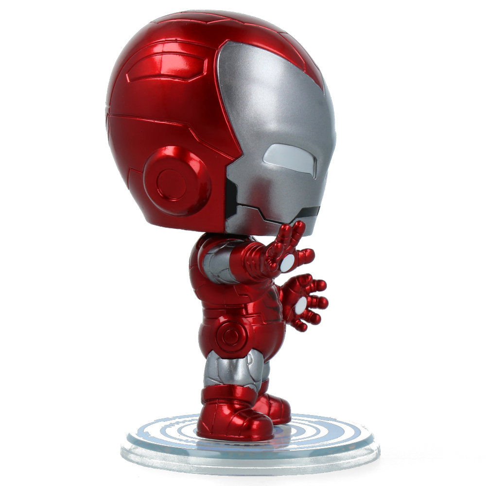 Marvel Comics - Figurine Cosbaby (S) Iron Man (Silver Centurion Armor)