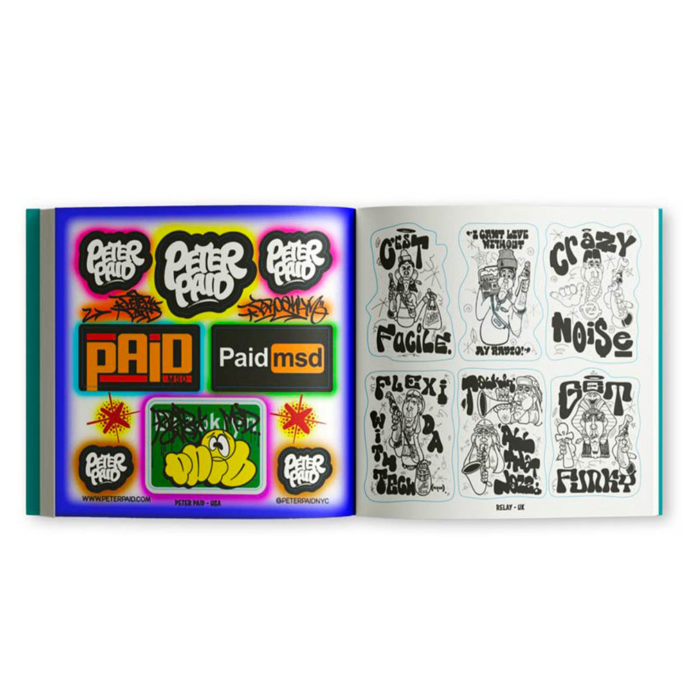 The Graffiti Sticker Book