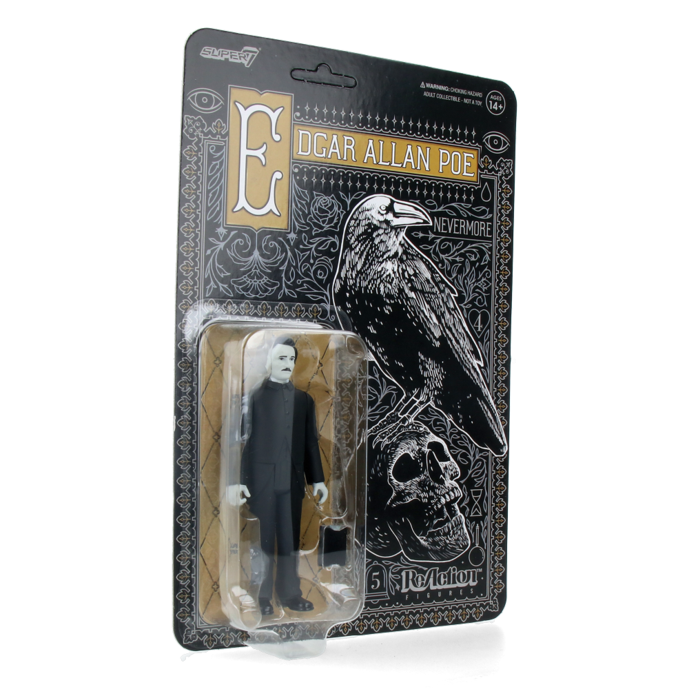 Edgar Allan Poe (Greyscale) - ReAction Figures Wave 1
