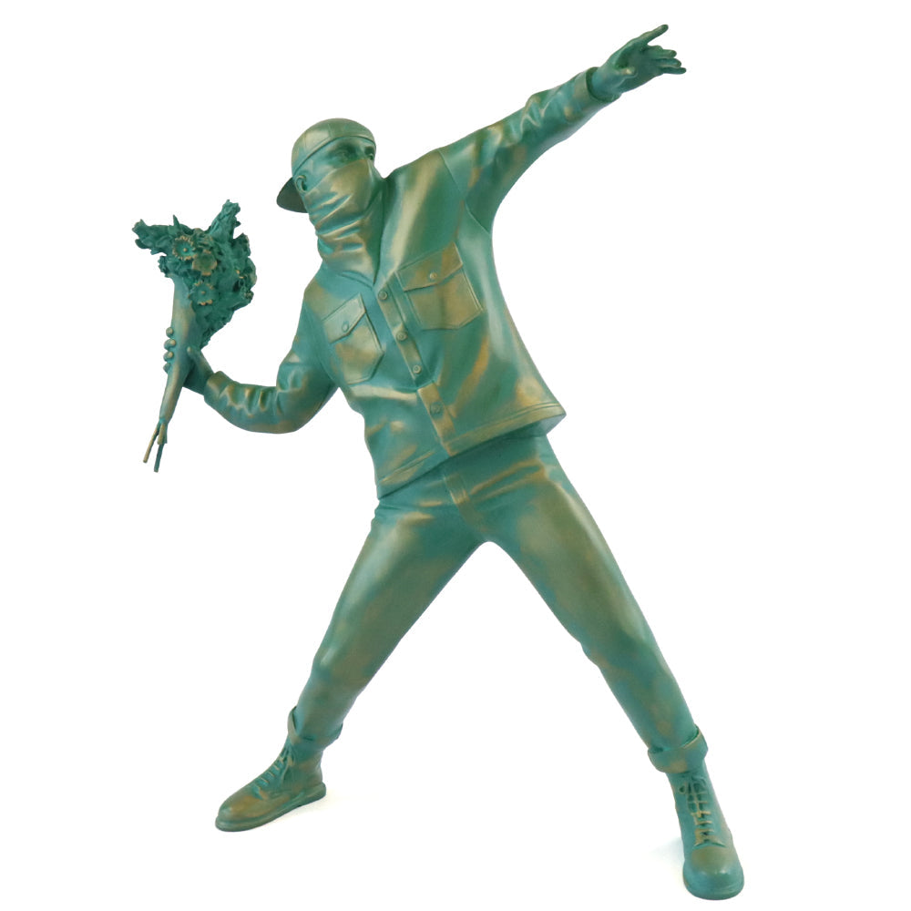 Flower Bomber Bronze Statue - Banksy X Medicom Toy