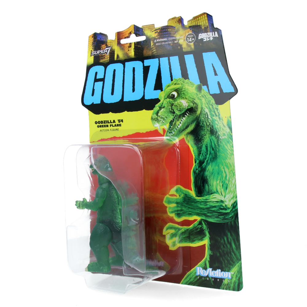 Godzilla (Semi-Clear Green Version) - Toho ReAction Figures Wave 7