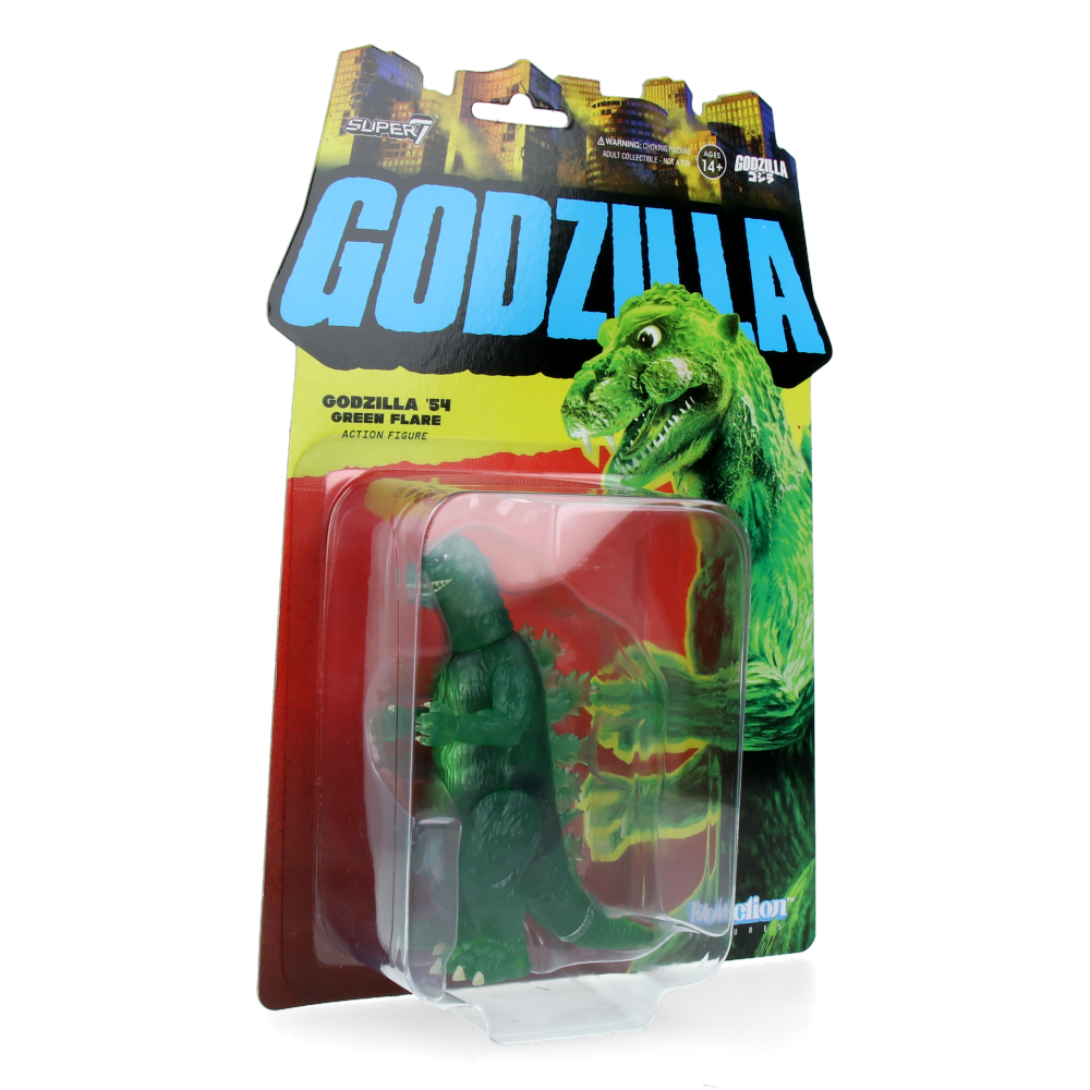 Godzilla (Semi-Clear Green Version) - Toho ReAction Figures Wave 7