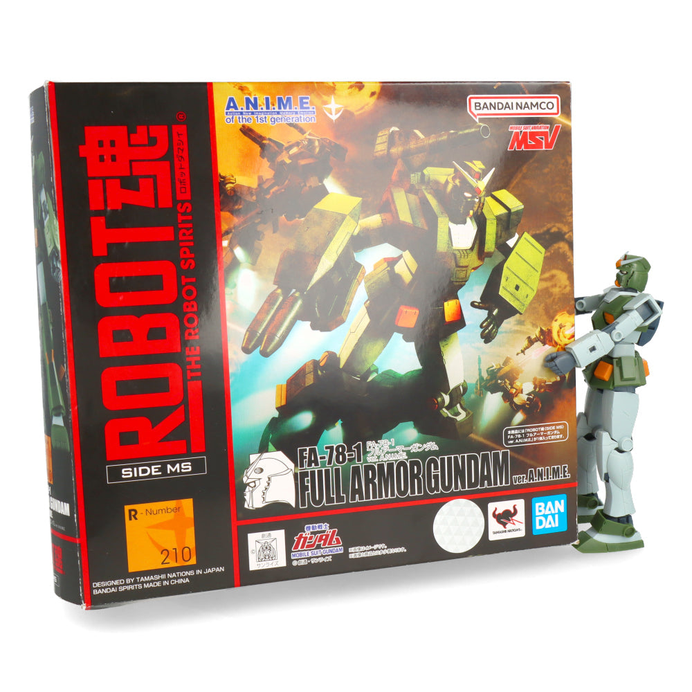 Moblie Suit Gundam MSV figurine Robot Spirits (Side MS) FA-78-1 FULL ARMOR GUNDAM ver. A.N.I.M.E.