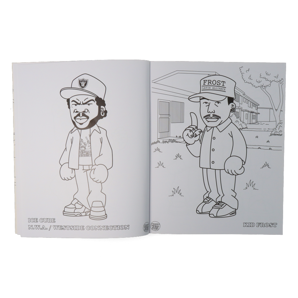 Hip Hop Coloring Book : West Coast Edition