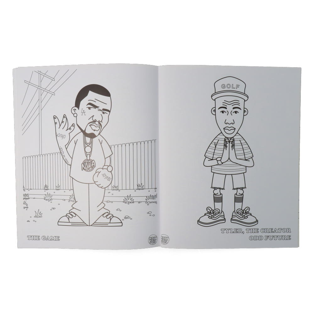 Hip Hop Coloring Book : West Coast Edition