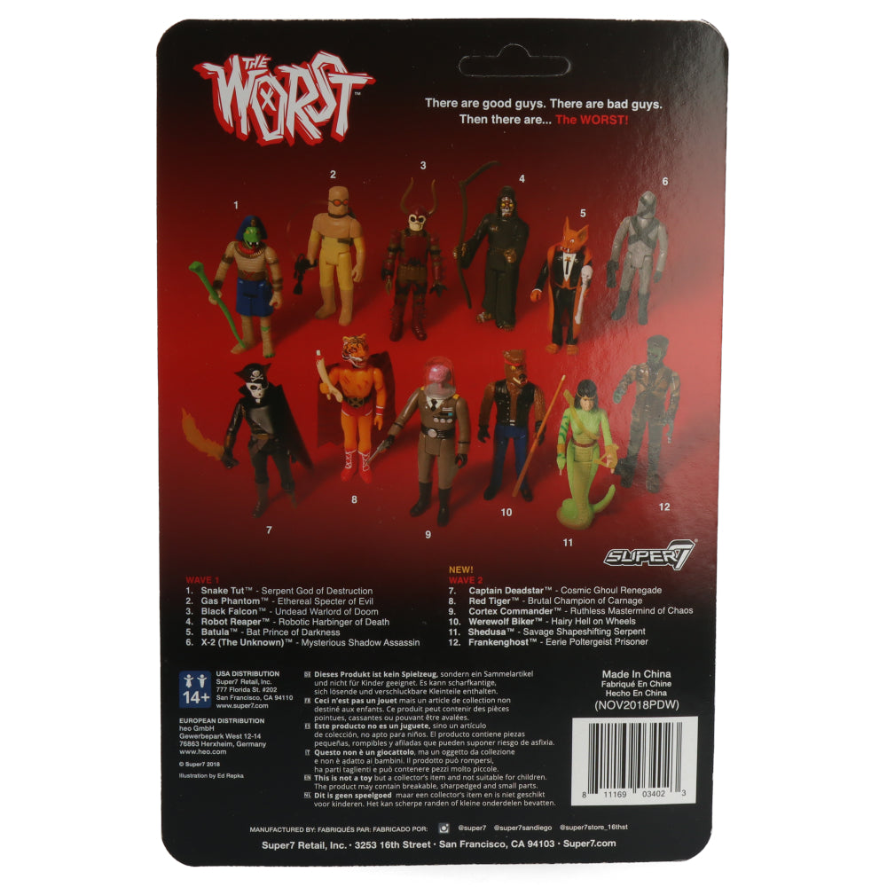 Human Shedusa (Color 2)  - The Worst - ReAction figures