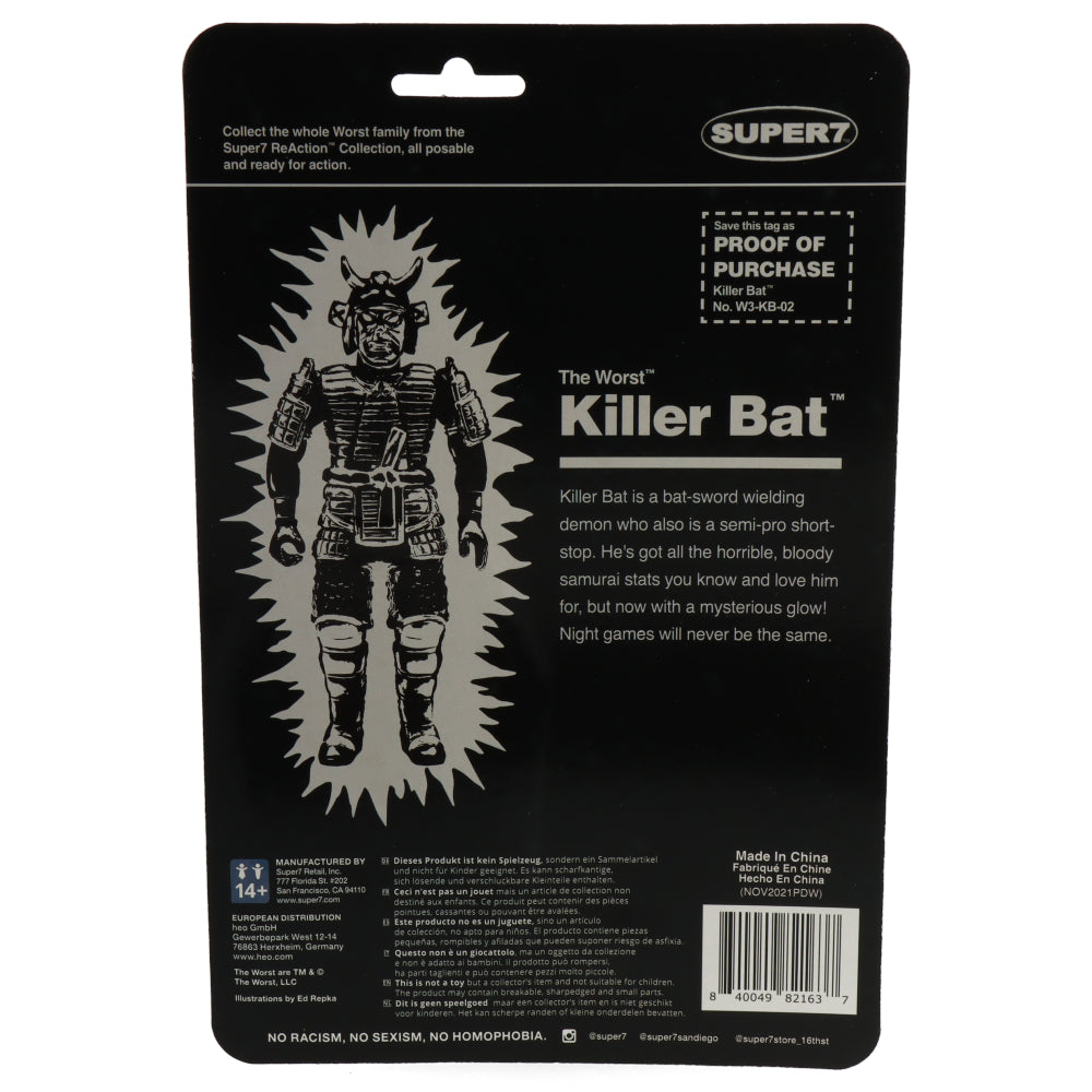 Killer Bat (Monster Glow) - The Worst - ReAction figures