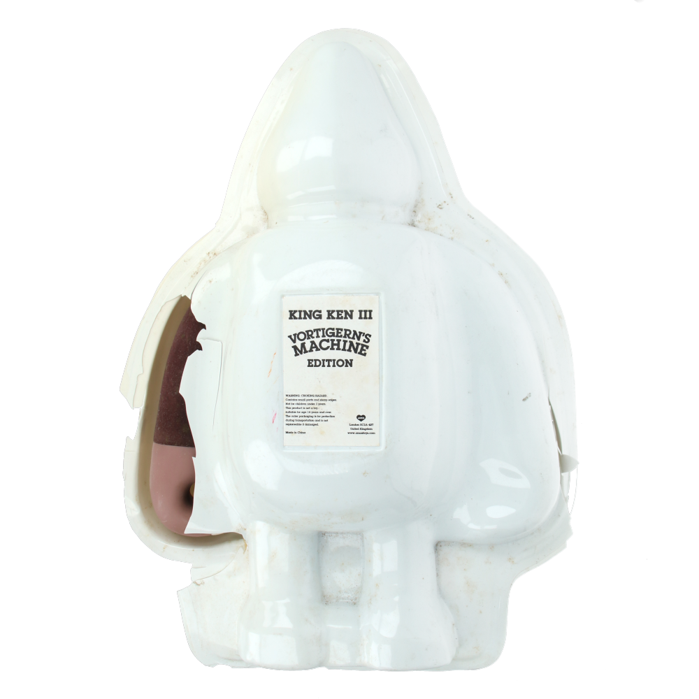 King Ken (Marron floqué) by James Jarvis