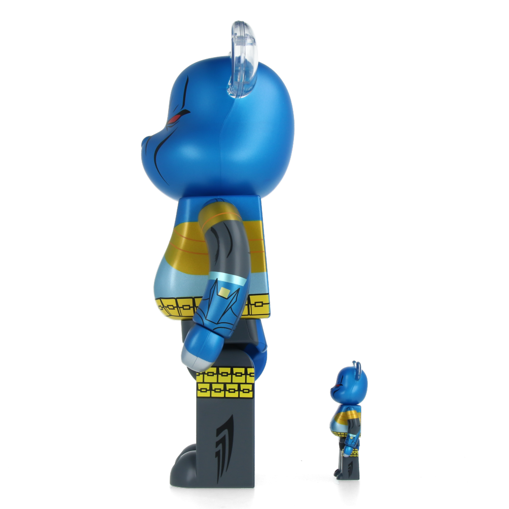 400% + 100% Bearbrick Knightfall Batman