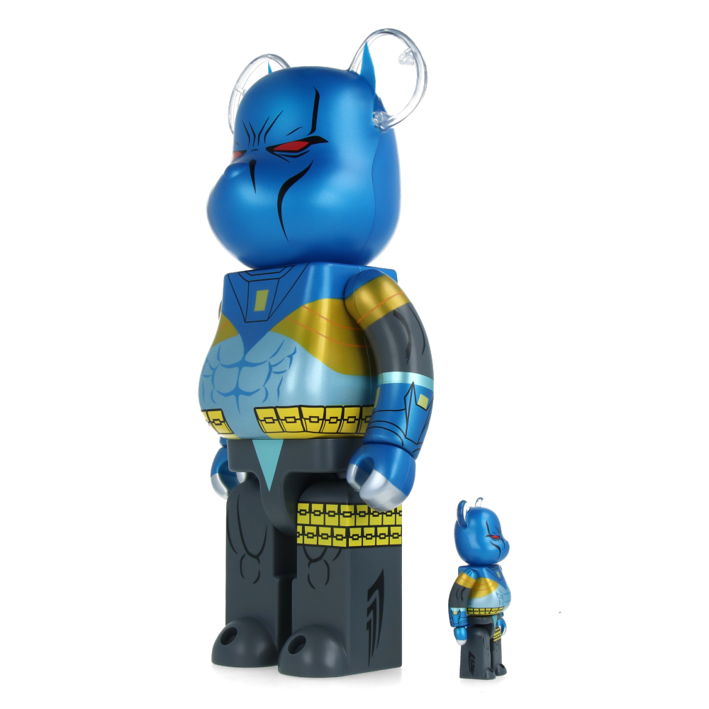 400% + 100% Bearbrick Knightfall Batman
