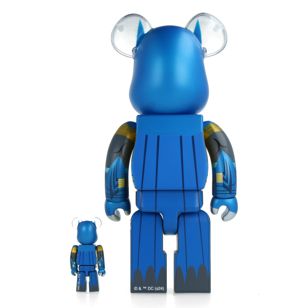 400% + 100% Bearbrick Knightfall Batman