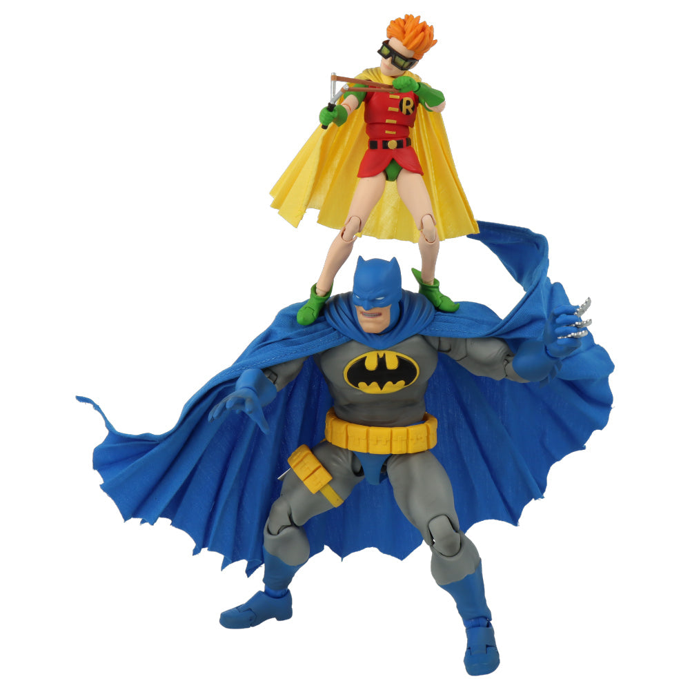 Mafex Batman Blue Ver. & Robin (The Dark Knight Returns)