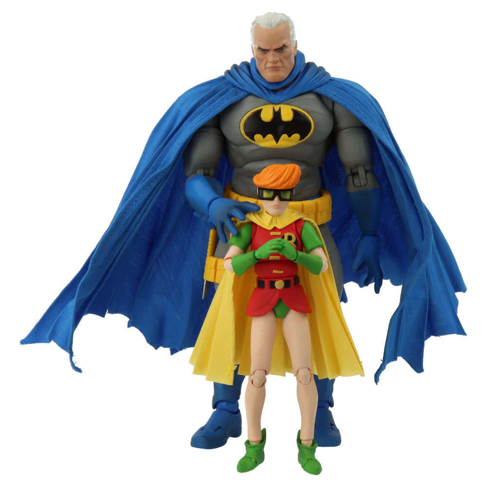 Mafex Batman Blue Ver. & Robin (The Dark Knight Returns)