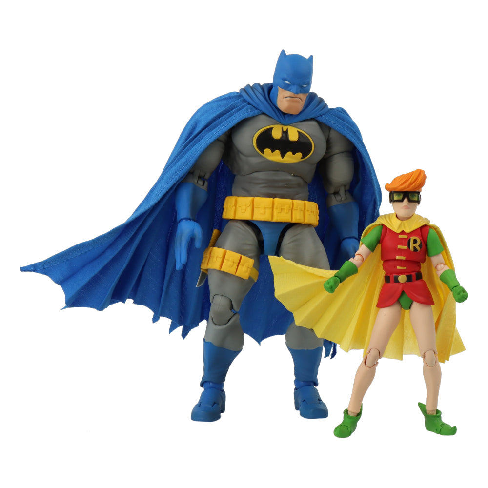 Mafex Batman Blue Ver. & Robin (The Dark Knight Returns)