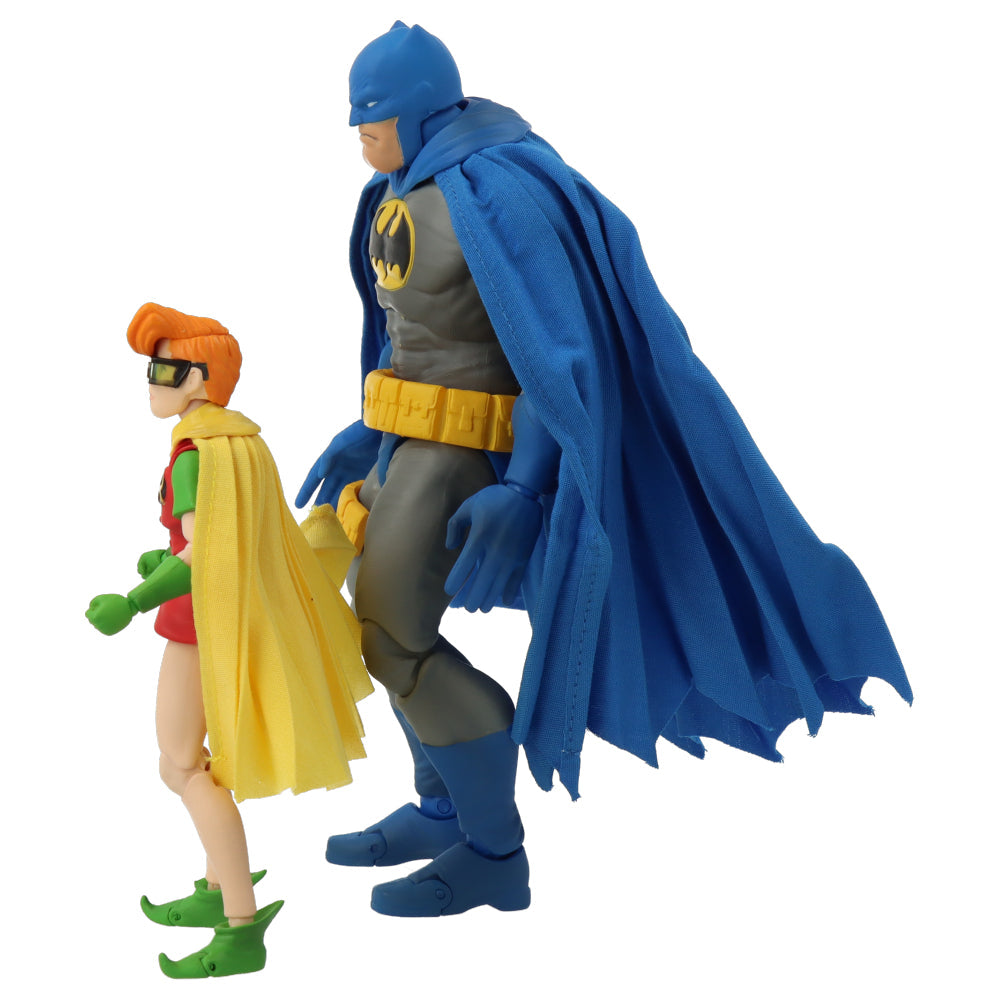 Mafex Batman Blue Ver. & Robin (The Dark Knight Returns)