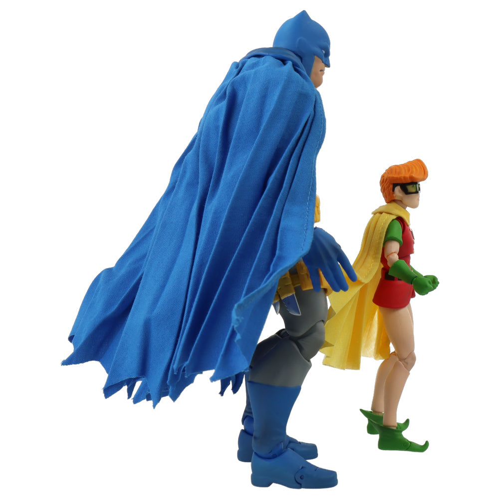 Mafex Batman Blue Ver. & Robin (The Dark Knight Returns)