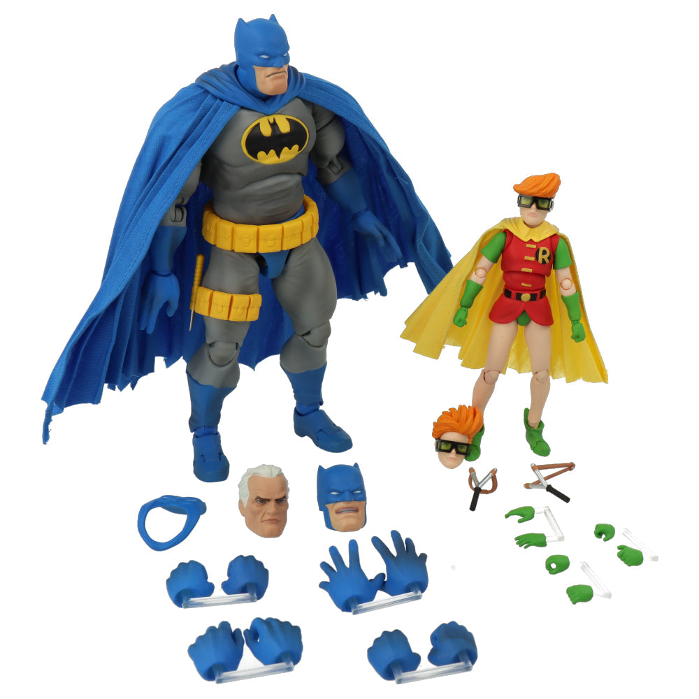 Mafex Batman Blue Ver. & Robin (The Dark Knight Returns)