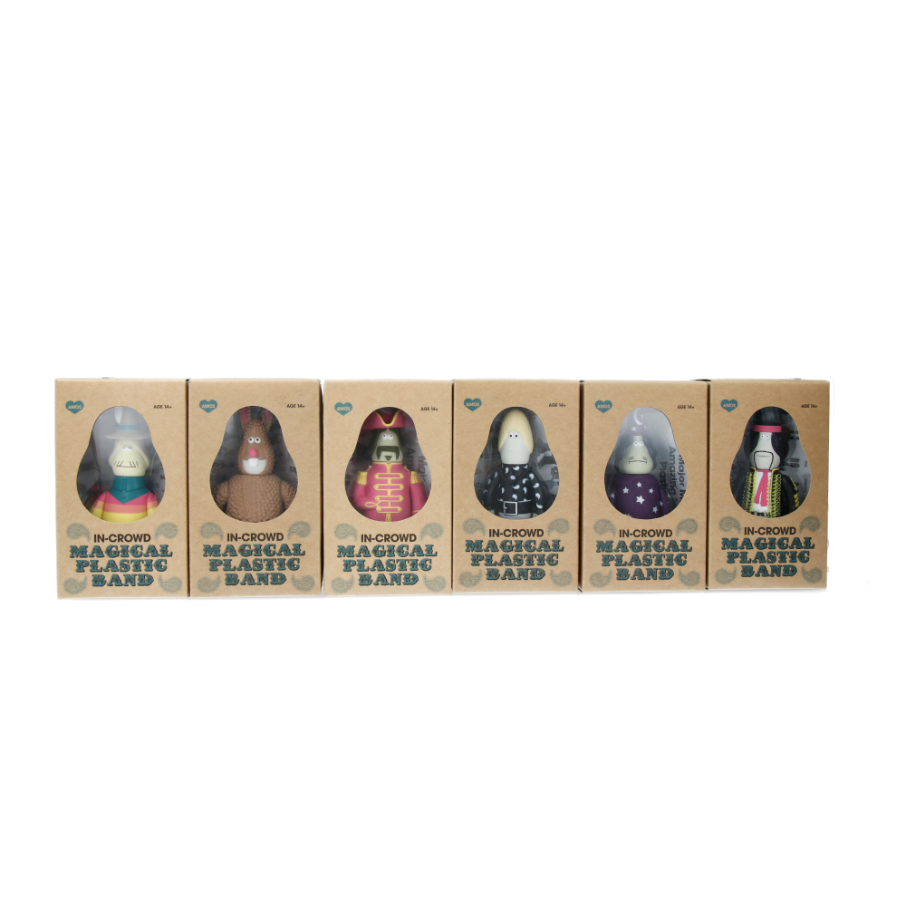 James Jarvis In-Crowd Major Moultys Amazing Magical Plastic Band (set - 6 pcs)