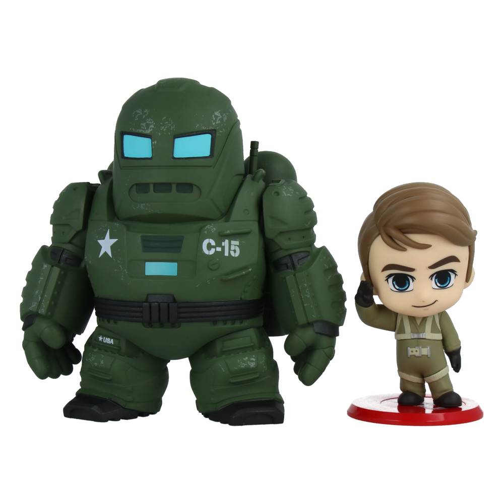 What if...? - Figurine Cosbaby (S) Hydra Stomper & Steve Rogers
