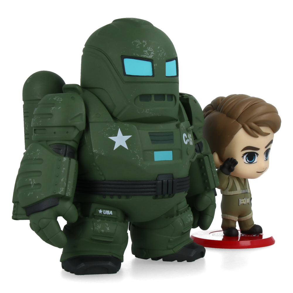 What if...? - Figurine Cosbaby (S) Hydra Stomper & Steve Rogers