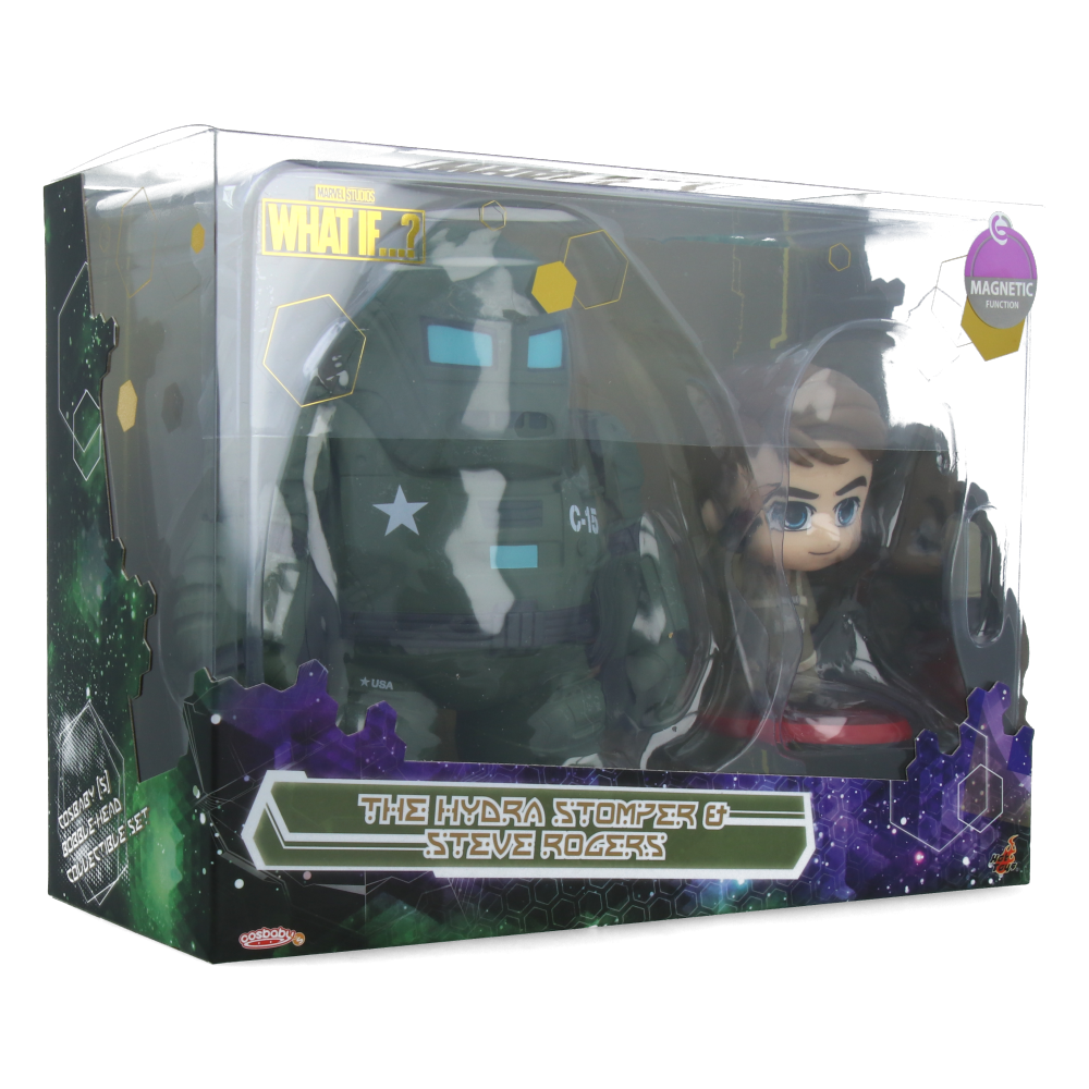 What if...? - Figurine Cosbaby (S) Hydra Stomper & Steve Rogers