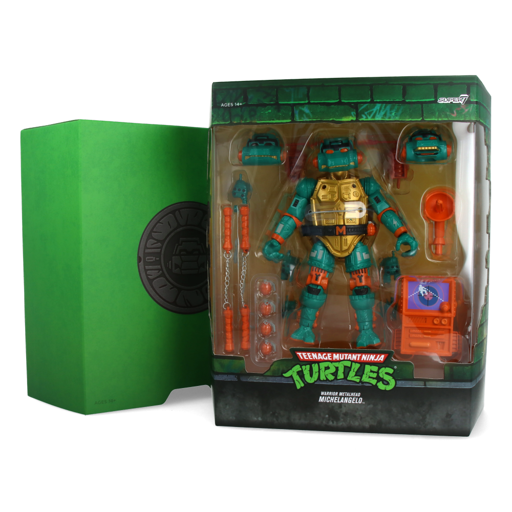 Metalhead Michelangelo (Tortues Ninja - TMNT) - ULTIMATES! Wave 7