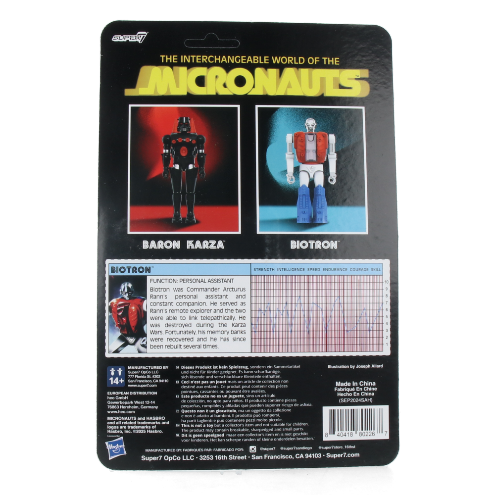 Biotron - Micronauts ReAction+ Wave 1