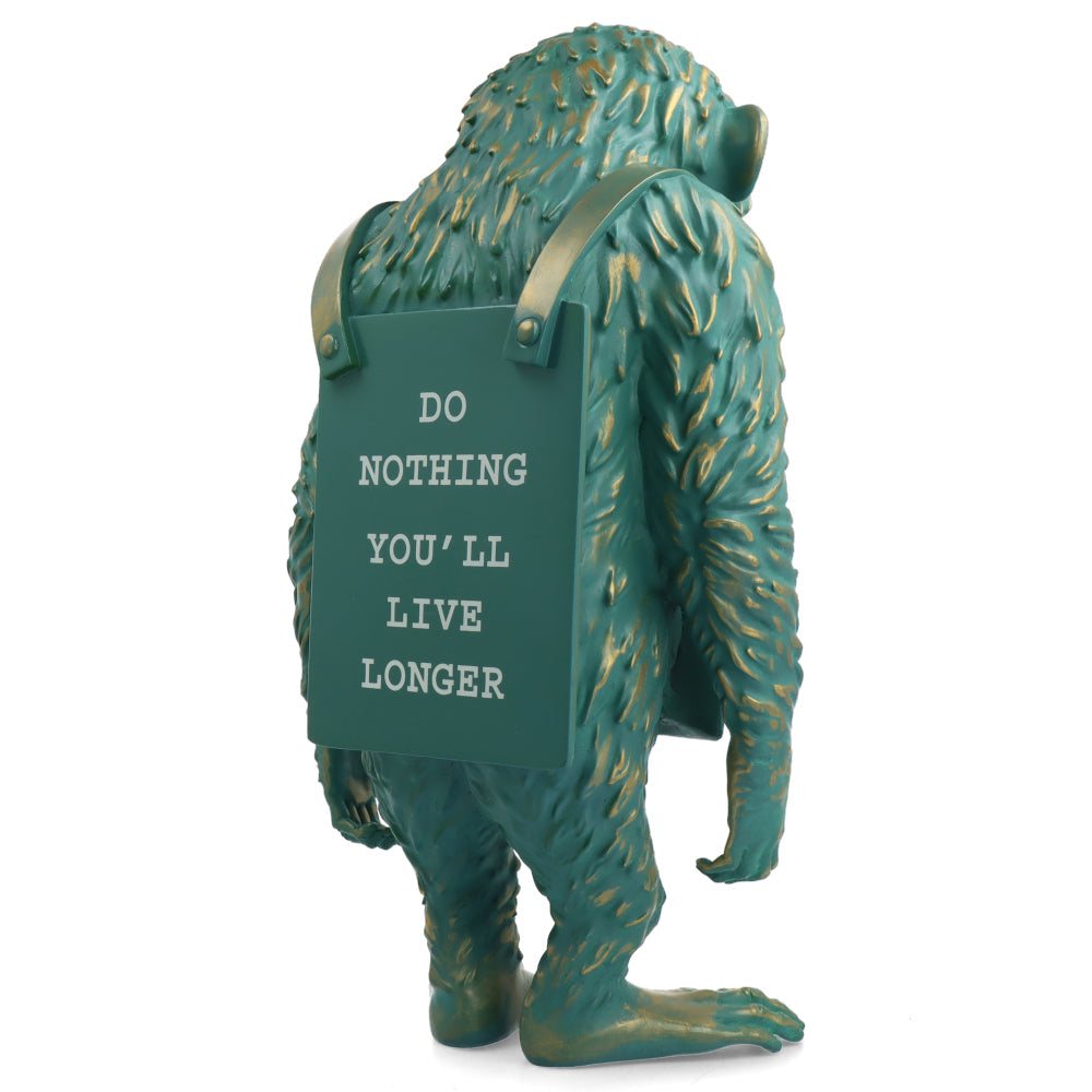 Monkey Sign Bronze Statue - Banksy X Medicom Toy