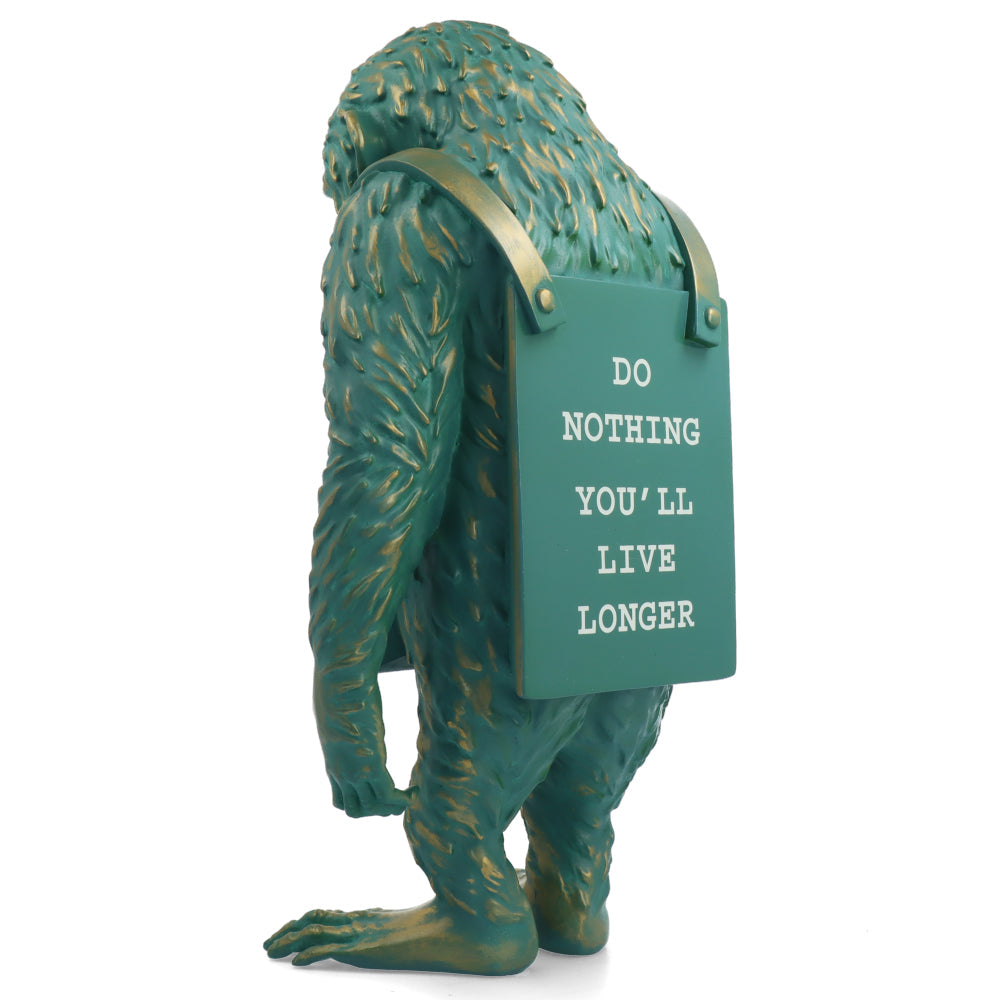 Monkey Sign Bronze Statue - Banksy X Medicom Toy