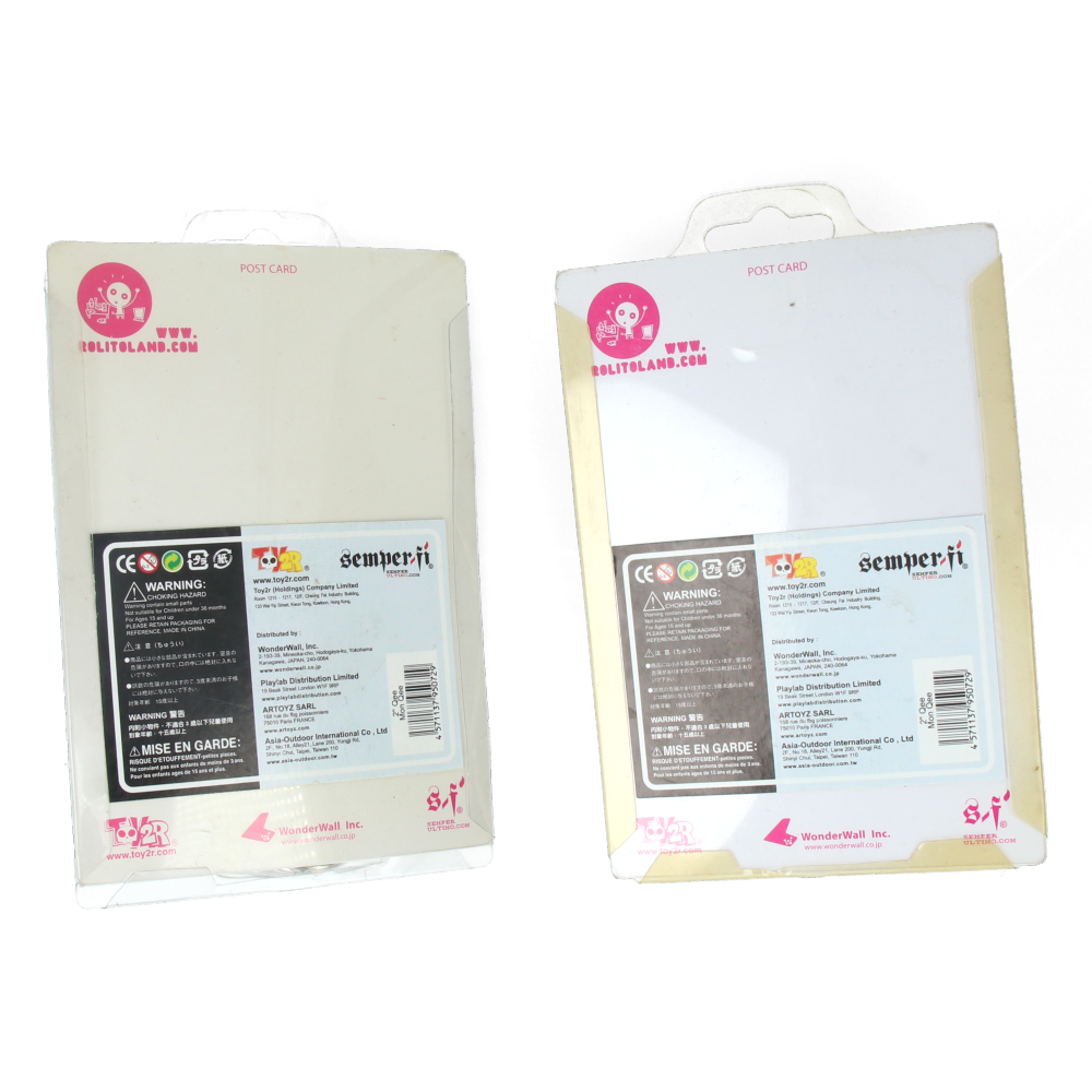 2" Qee - Moon Qee (set of 2) by Rolito