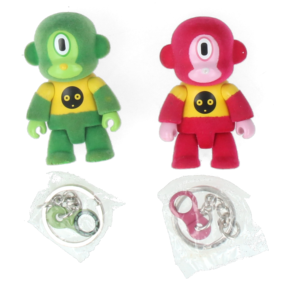 2" Qee - Moon Qee (set of 2) by Rolito