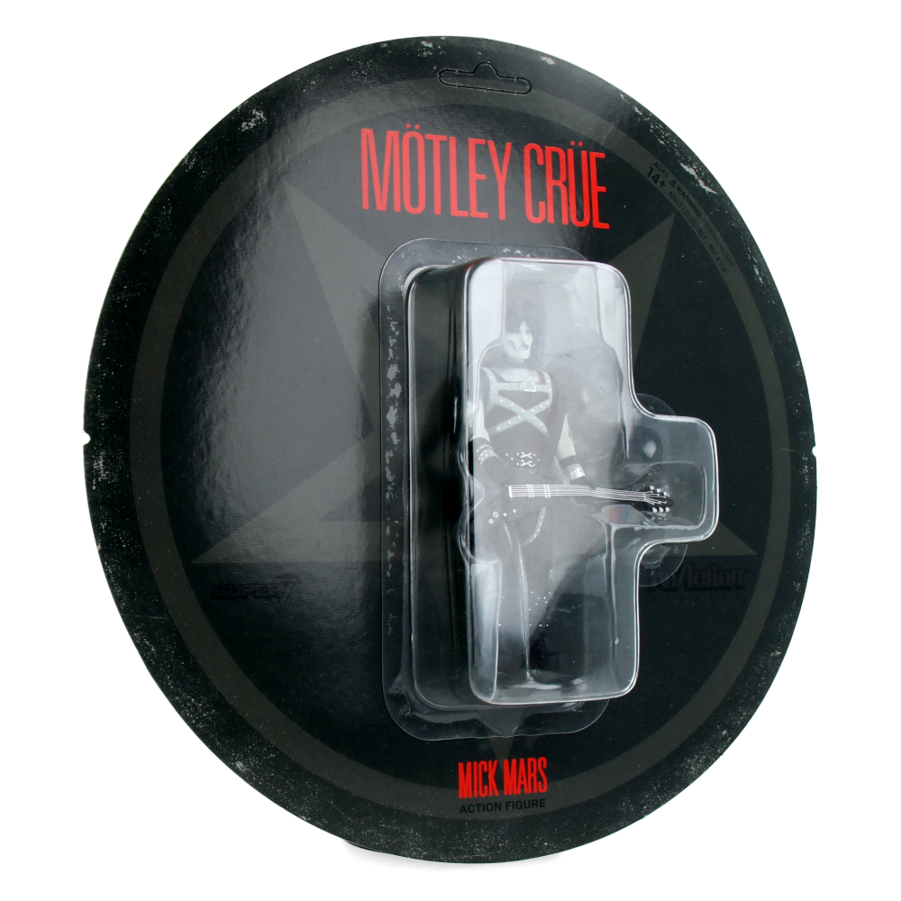 Mick Mars (Shout at the Devil - Black & White) - Motley Crue - ReAction Figures